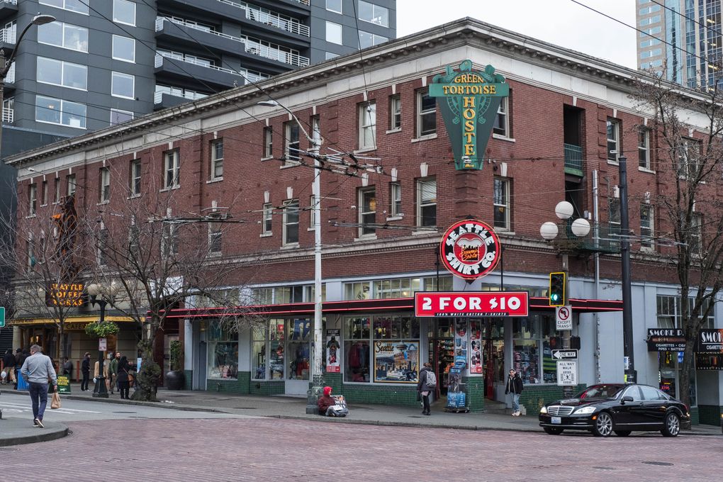 Preservationists have tried to protect the Hahn Building, from demolition arguing, among other things, that constructing a high-rise building on that site Photographed Tuesday, February 6, 2018. 205172 — 205172 (Dean Rutz/The Seattle Times)