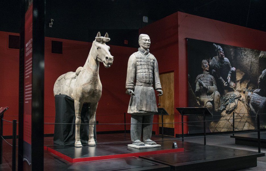 Man charged with stealing terra-cotta warrior's thumb at museum