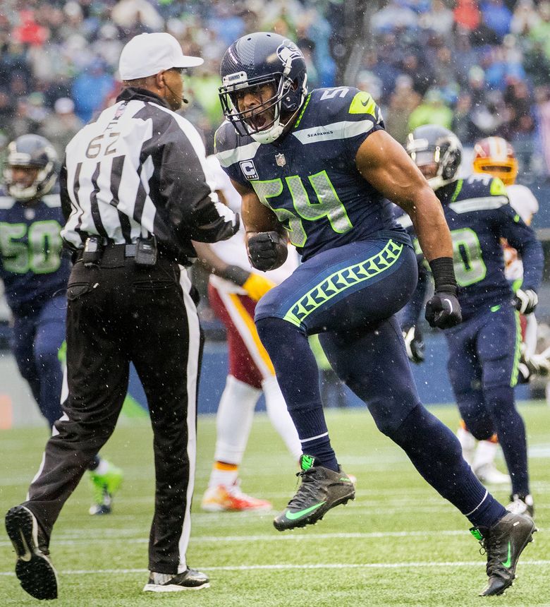 Seattle Seahawks outside linebacker K.J. Wright (50) during an NFL football  game against the Arizona Cardinals, Sunday, Oct. 25, 2020, in Glendale,  Ariz. (AP Photo/Rick Scuteri Stock Photo - Alamy