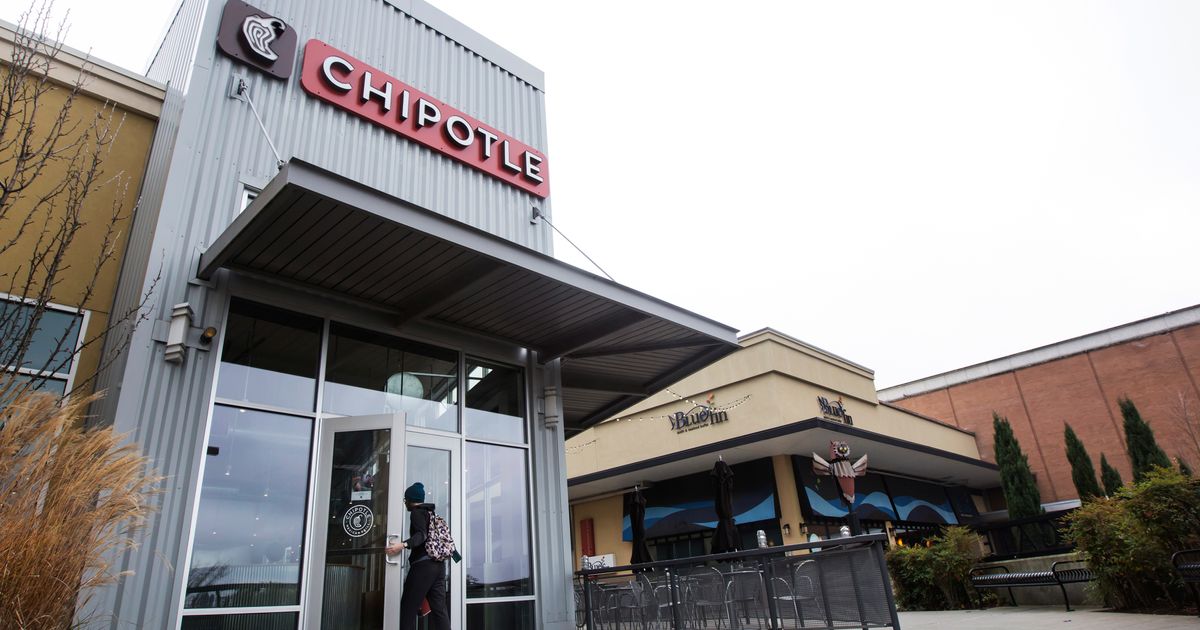 Higher menu prices help Chipotle key sales figure The Seattle Times