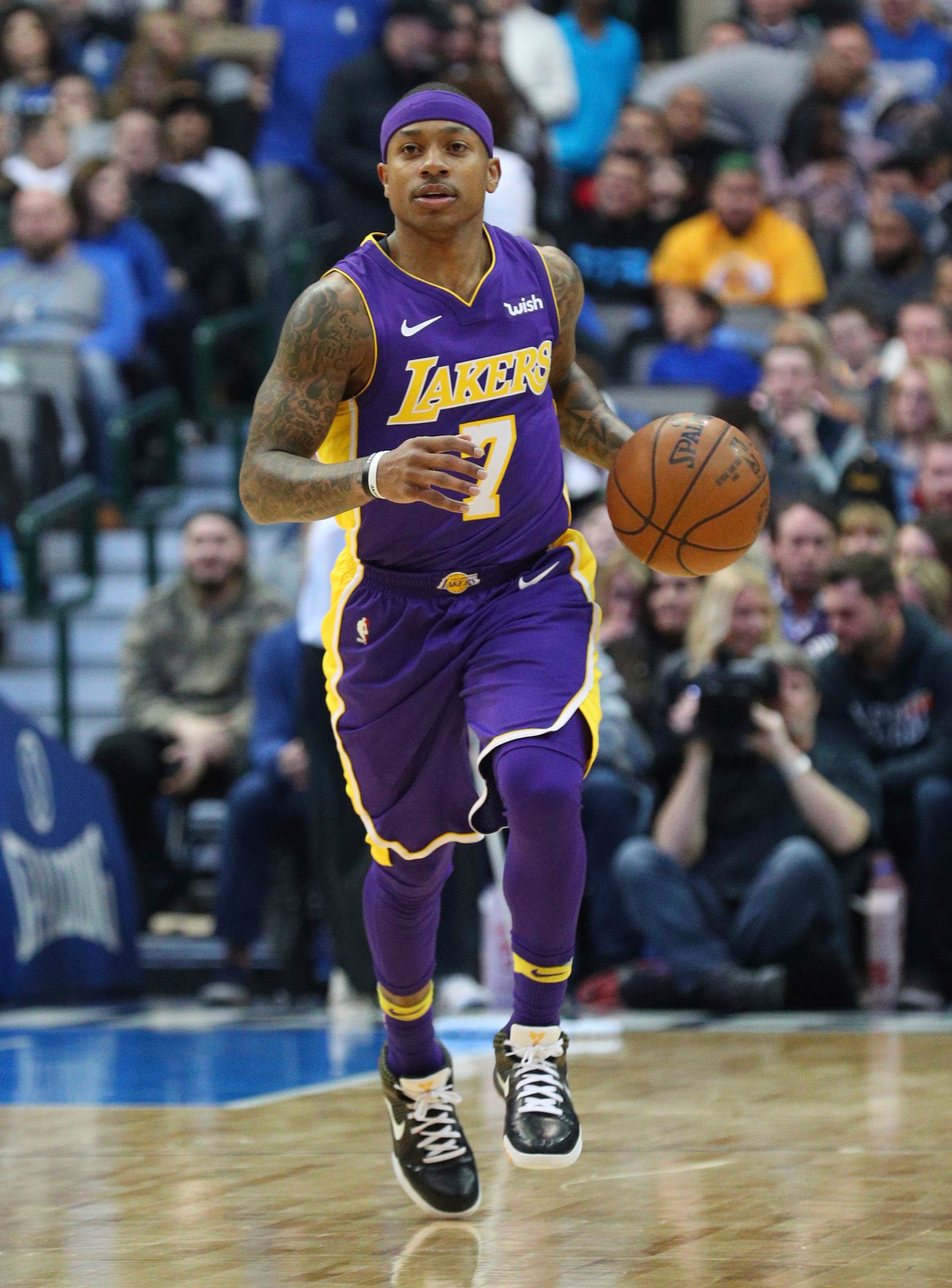 Here's how Isaiah Thomas did in his Lakers debut