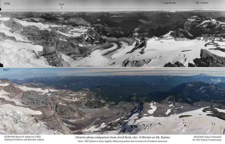Mount Rainier Glaciers - Mount Rainier National Park (U.S.