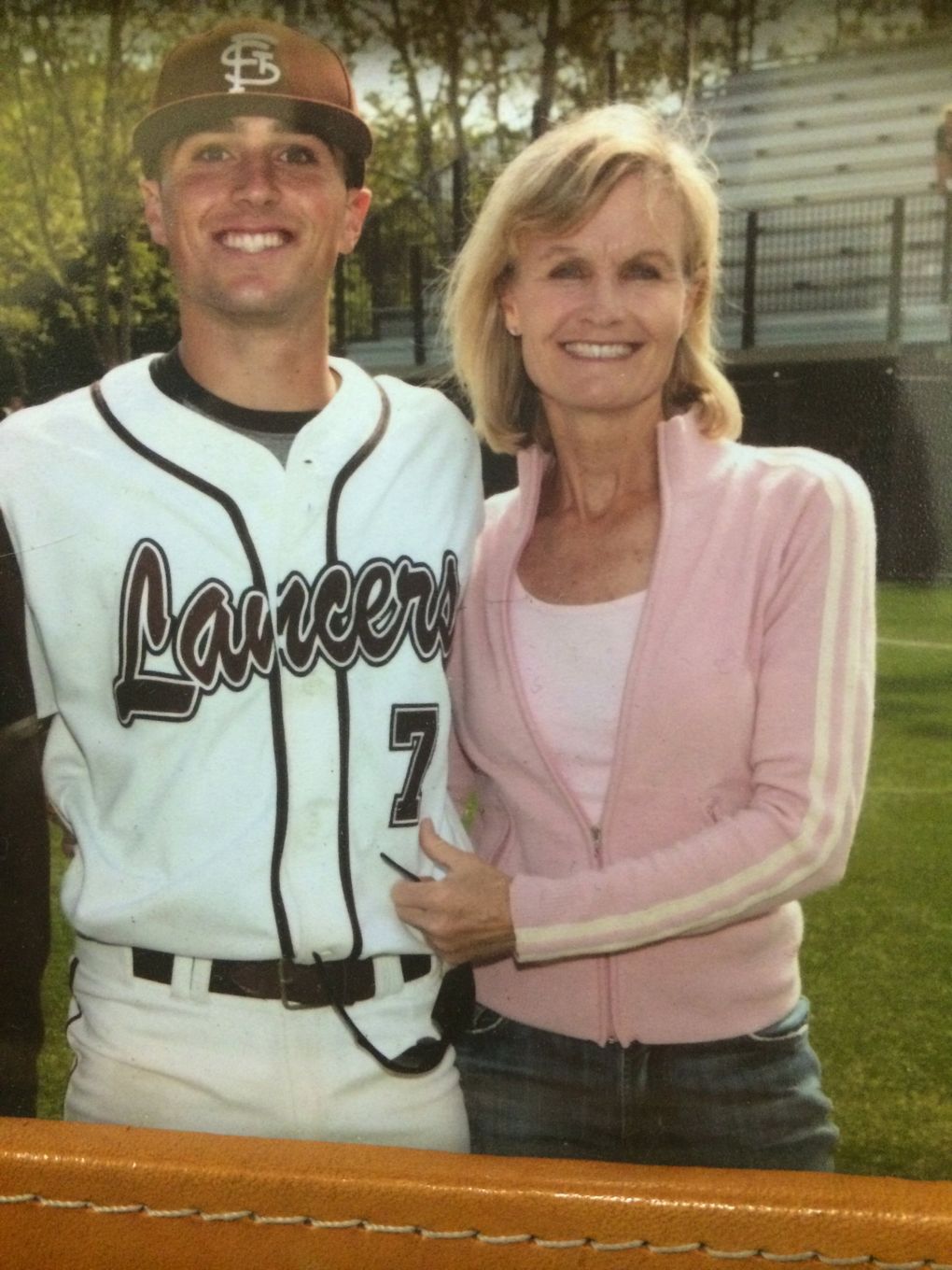 Braden Bishop, left and his mother Suzy Bishop. (Courtesy of / The Bishop Family)