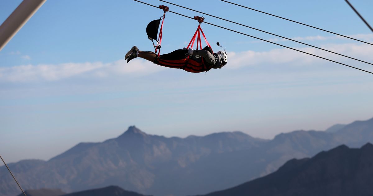 United Arab Emirates opens world’s longest zip line The Seattle Times