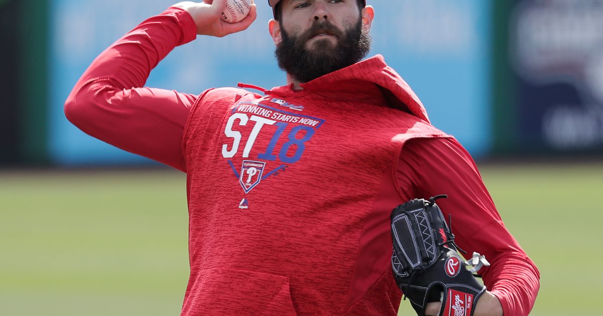 Jake Arrieta and his wife glad to be part of Phillies family that