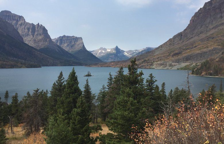 Man dies after being struck by a falling rock at Glacier National Park
