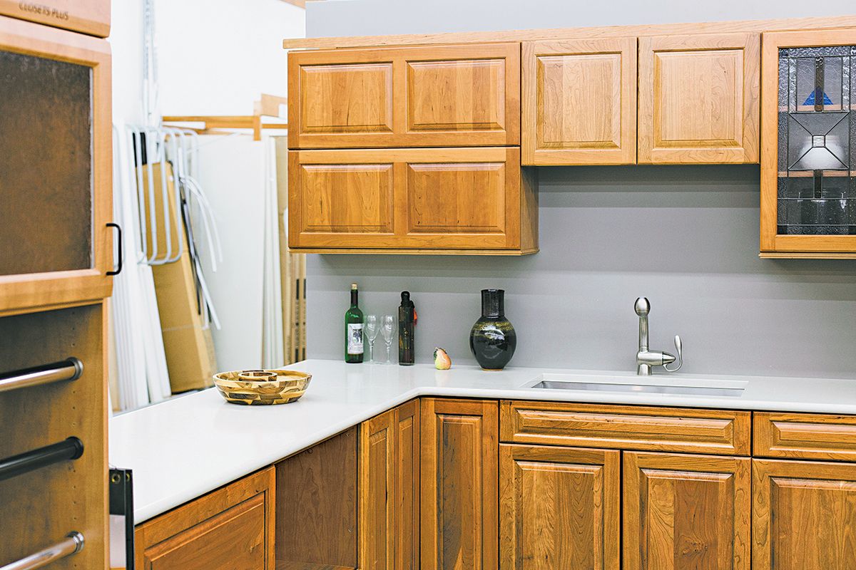 New kitchen store cabinets