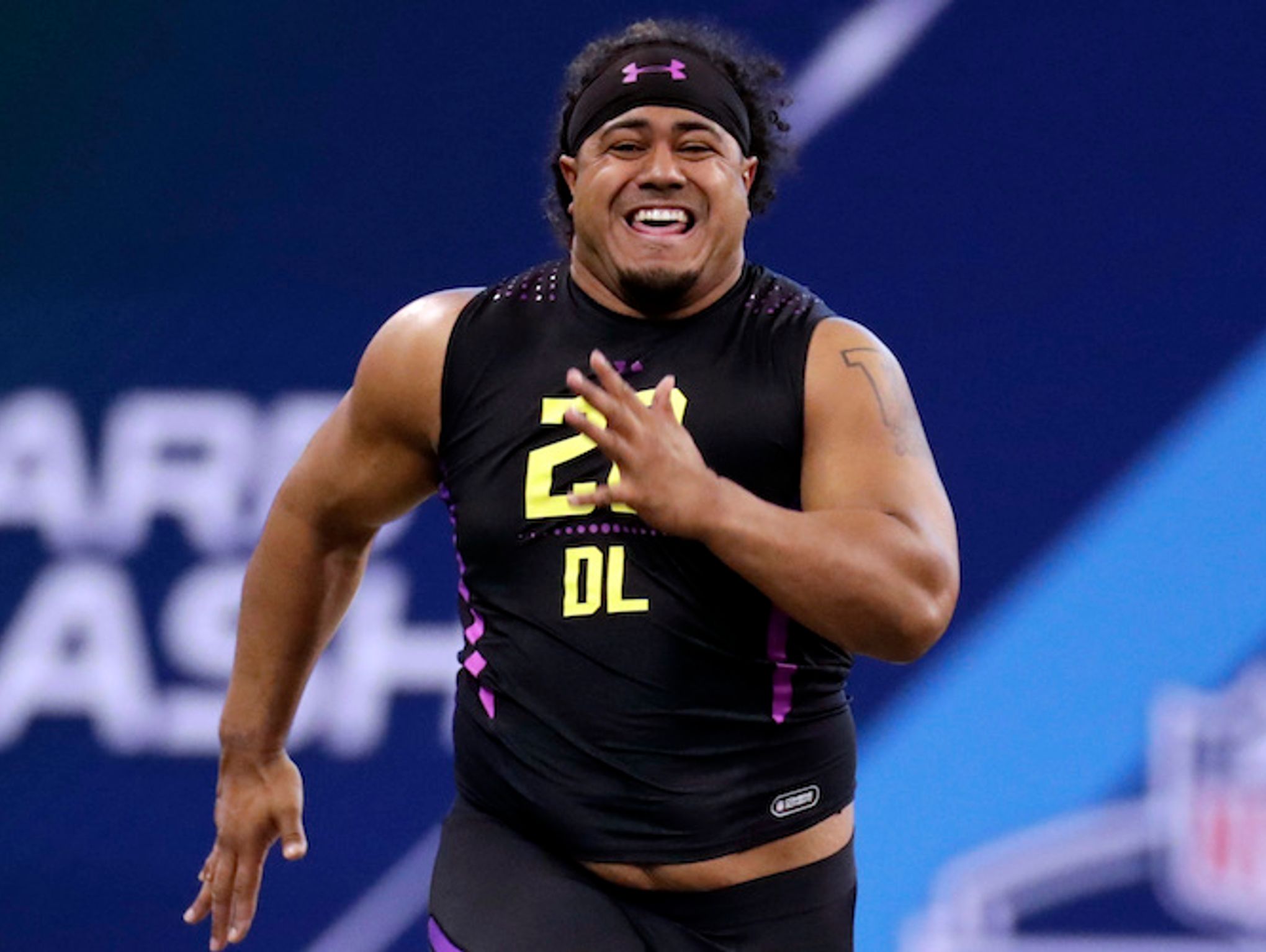 NFL Combine 2018 measurements: Vita Vea is a large man - Silver