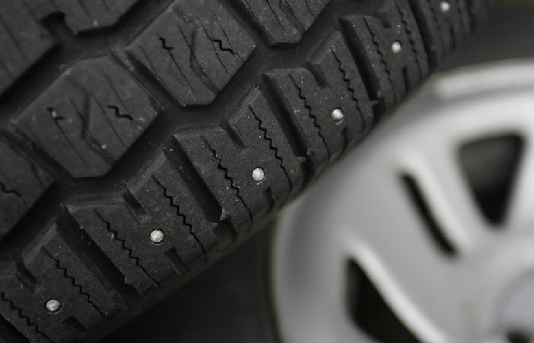 Studded Tires – snow tires – 03302009 — 93863

Motorists using studded tires after March 31st could get a $124 fine from the Washington State Patrol.
