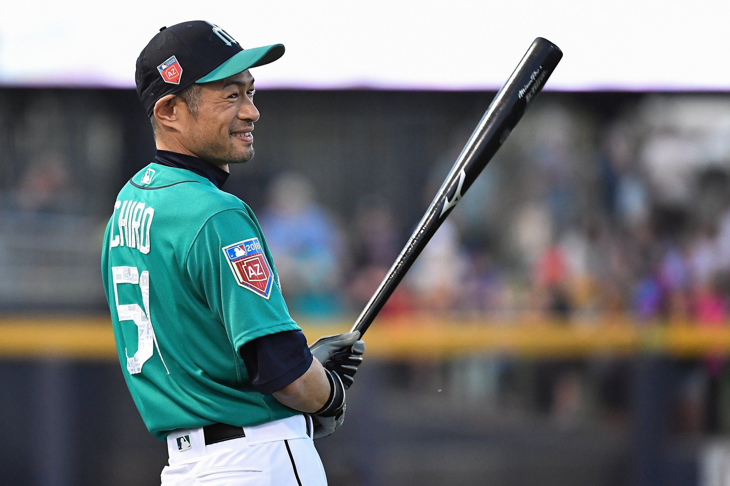 Video: Ichiro takes a fastball off the helmet in Mariners minor