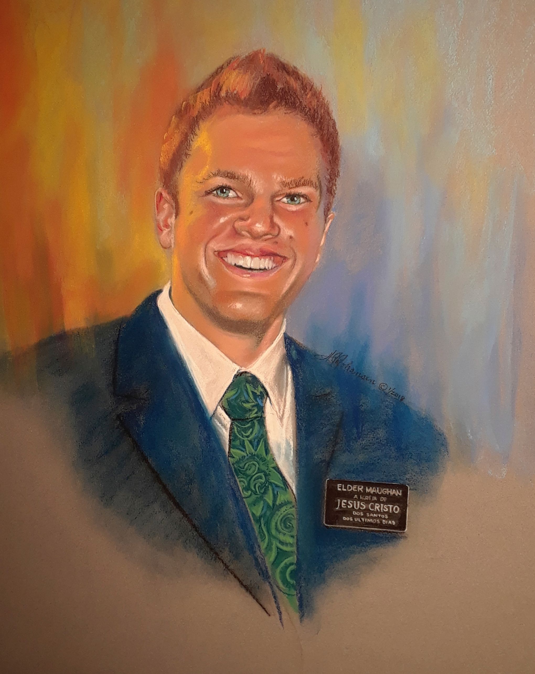 Mourning family of Mormon missionary finds comfort in stranger's painting -  Deseret News