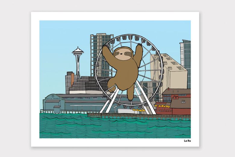 New store celebrates sloths, Seattle and all things cute