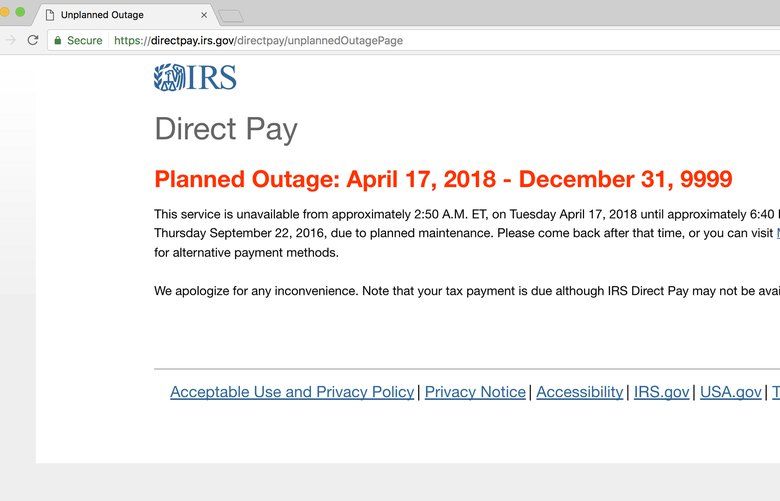 IRS Millions able to file taxes with system working again The