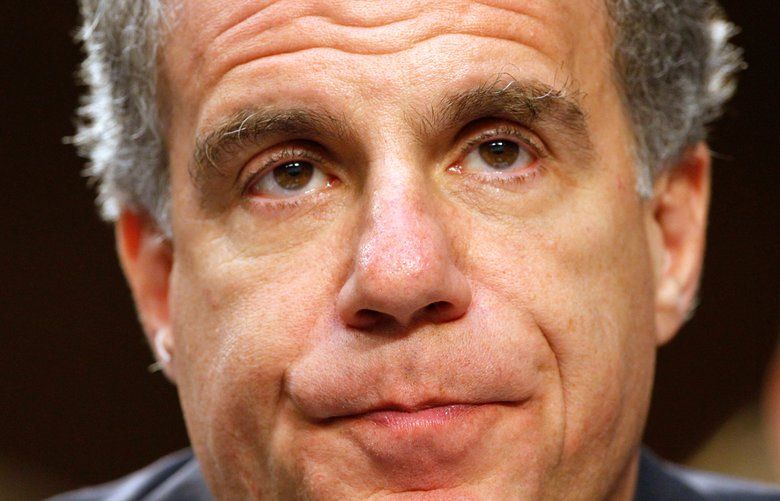FILE – in this July 26, 2017, file photo, Michael Horowitz, inspector general at the Justice Department, pauses while testifying on Capitol Hill in Washington. President Donald Trump wasted no time before seizing on last weekâ€™s report by the Justice Departmentâ€™s internal watchdog on misconduct allegations against the FBIâ€™s former No. 2 official, Andrew McCabe. Trump tweeted it was proof that his archrival James Comey, the former FBI director, â€œtotally controlledâ€ McCabe. But the report by Horowitz said no such thing. In fact, it depicted clashing accounts of a conversation they had that contributed to McCabeâ€™s dismissal.(AP Photo/Jacquelyn Martin, File) WX202 WX202