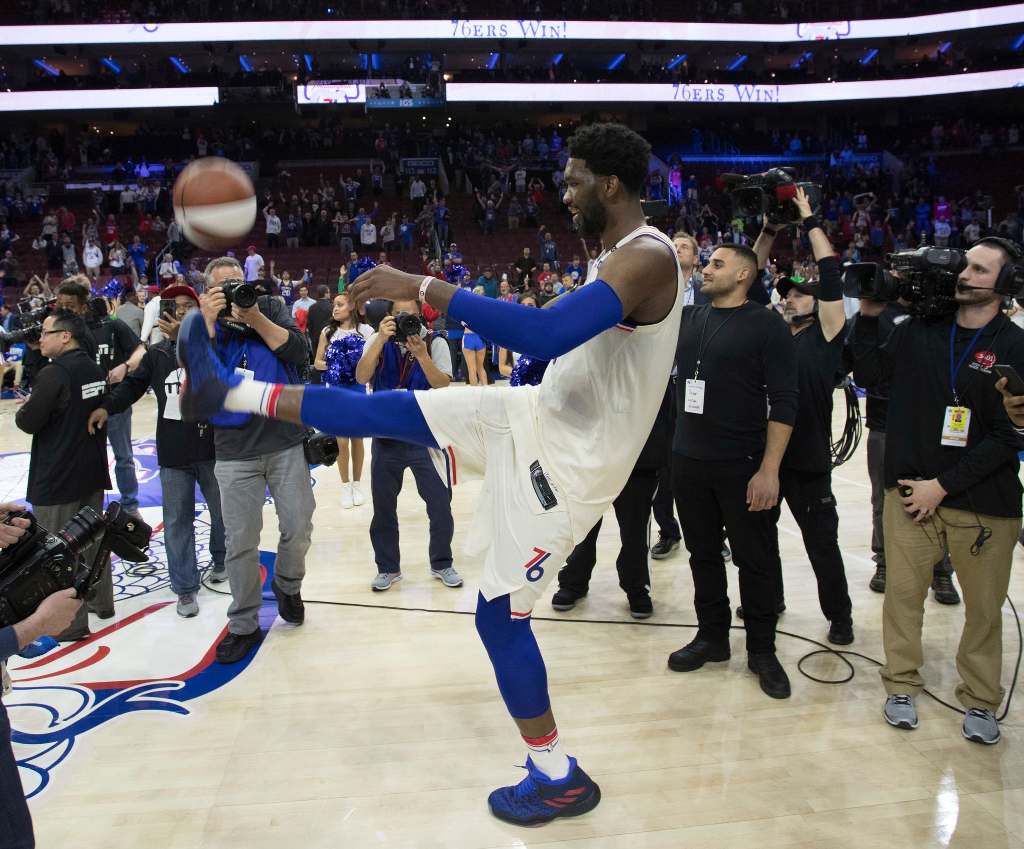 These N.B.A. Dancers Bring Their High Kicks Courtside - The New