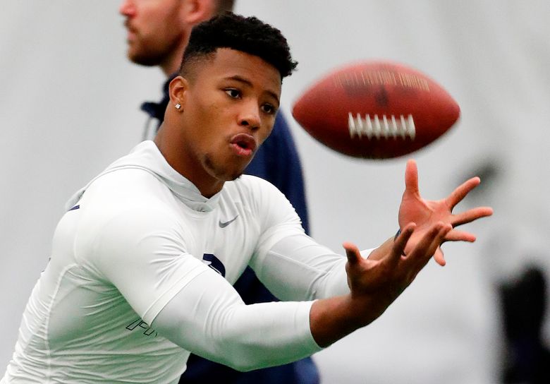 Giants pass on QB, take running back Saquon Barkley at No. 2 | The Seattle  Times