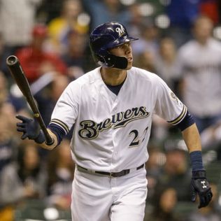 Brewers place Yelich on DL with right oblique injury | The Seattle Times