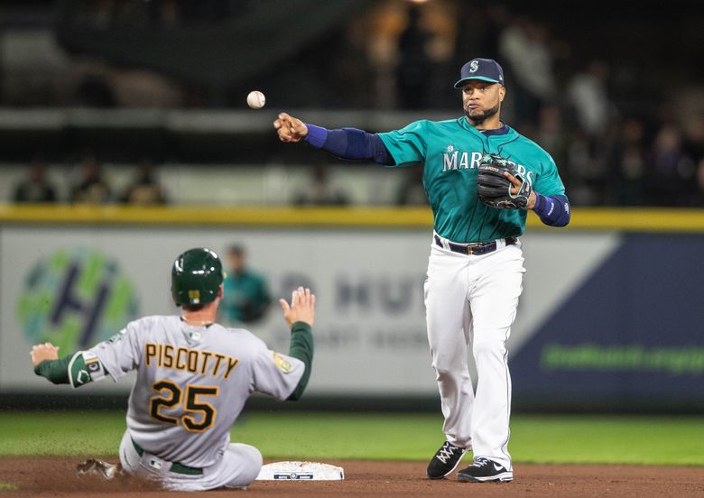 Seattle Mariners Felix Hernandez Team Issued 2018 Spring Training Green Jersey