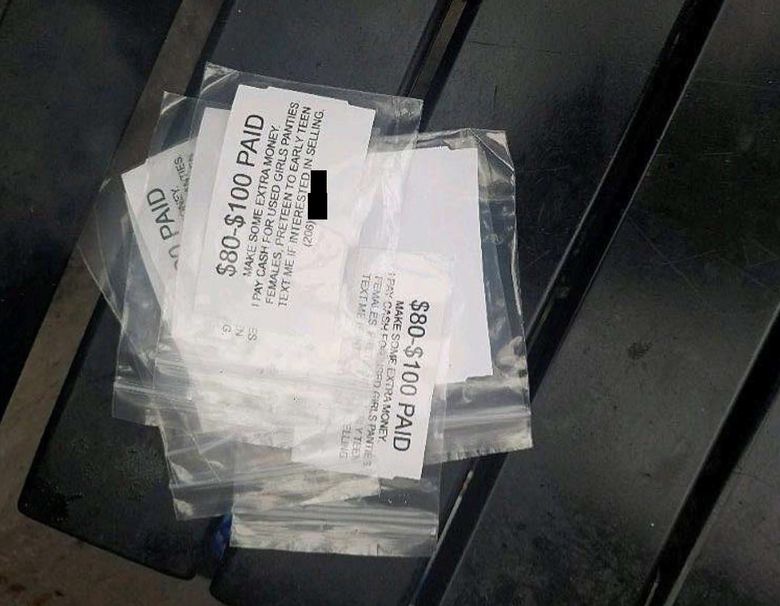 Police: Burien man left notes at Metro bus stop offering money for girls'  underwear
