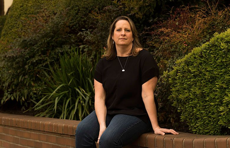 Paige Azavedo, a former Nike employee, in downtown Seattle, April 18, 2018. Azavedo and other women reported Daniel Tawiah, then a senior director for Nike’s digital brand in North America, to human resources for berating them in front of their peers, and this month Tawiah departed in a sweeping overhaul. (Kyle Johnson/The New York Times)