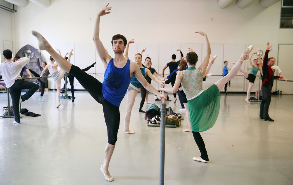Steven Loch, with Pacific Northwest Ballet, says of talking about his experiences with OCD: “I’m not afraid of opening up about this subject.” (Erika Schultz / The Seattle Times)