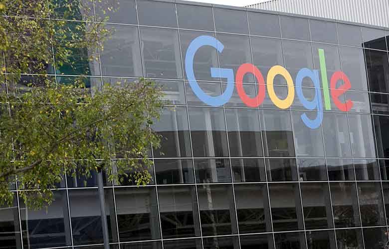 Google headquarters in Mountain View, California.  
