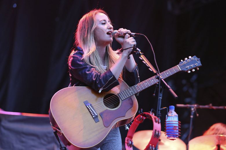Margo Price, here performing at Beale Street Music Festival in Memphis in 2018, plays Sasquatch! Music Festival May 25. (Laura Roberts / Invision / AP) 