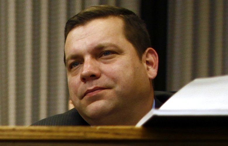 FILE â€” Tom Garrett, then a Virginia state senator, during a hearing in Richmond, Va., Feb. 23, 2012. Rep. Garrett (R-Va.), announced May 28, 2018, that he is an alcoholic and that he would not run for re-election in November in order to seek treatment. (Luke Sharrett/The New York Times) XNYT155 XNYT155