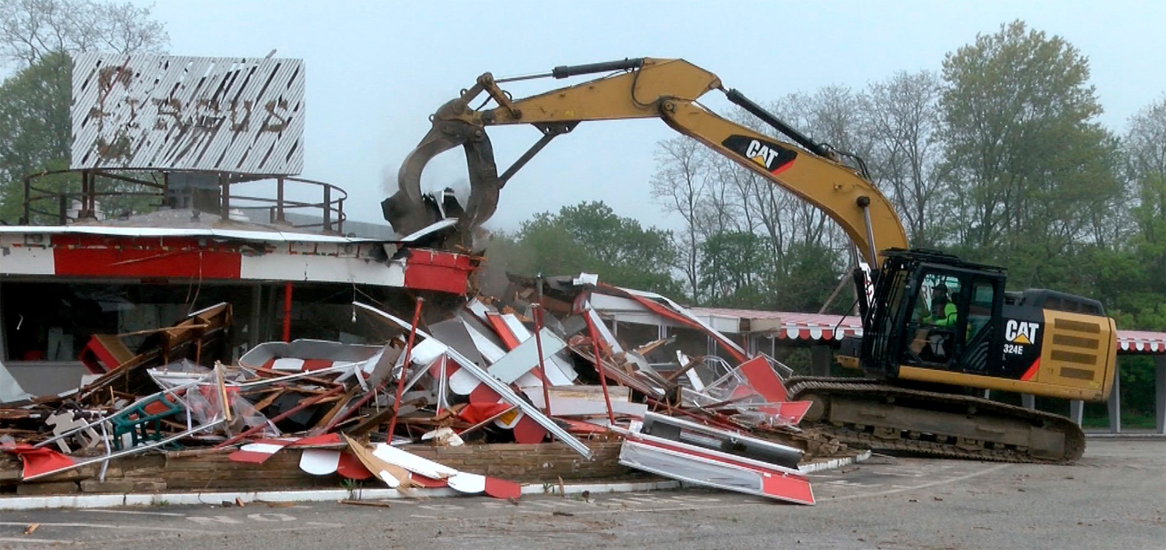 Iconic circus-themed diner demolished in New Jersey | The Seattle