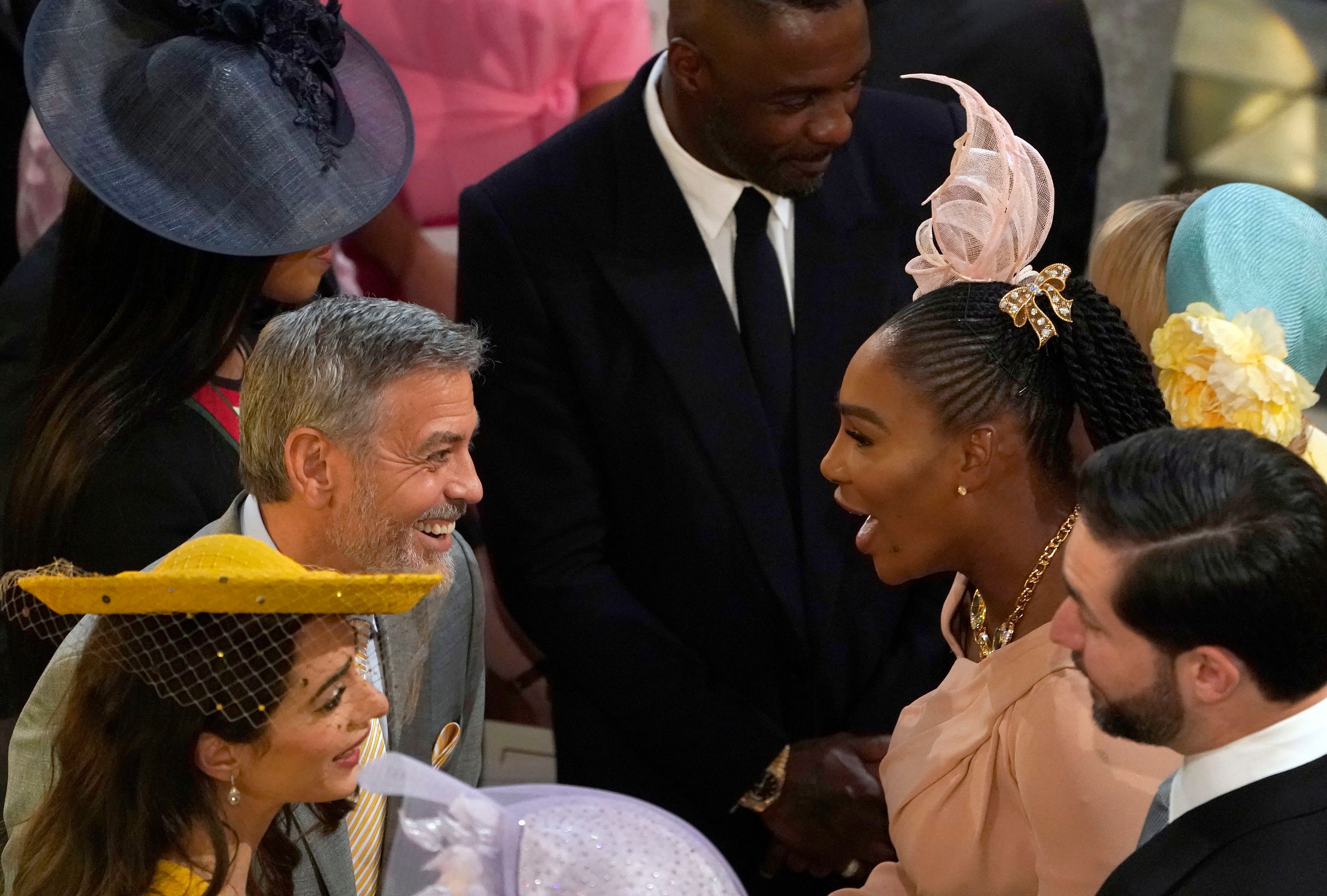 Serena williams clearance royal wedding outfit