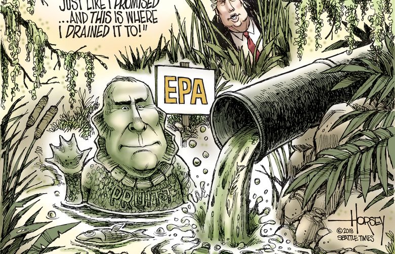 Draining the swamp into the EPA The Seattle Times