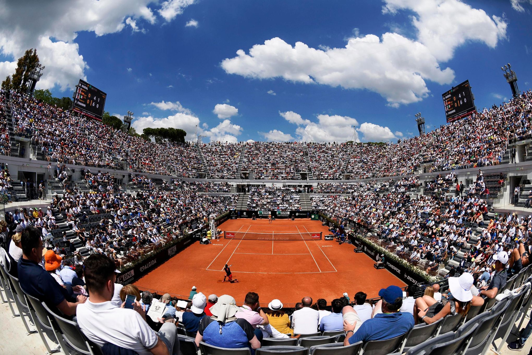 Foro Italico, Rome, Italy. 19th May, 2018. Italian Open Tennis