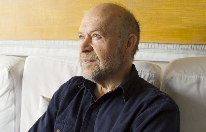 James Hansen sits for a portrait in his home in New York on April 12, 2018. NASA?s top climate scientist in 1988, Hansen warned the world on a record hot June day 30 years ago that global warming was here and worsening. In a scientific study that came out a couple months later, he even forecast how warm it would get, depending on emissions of heat-trapping gases. (AP Photo/Marshall Ritzel) NY951 NY951