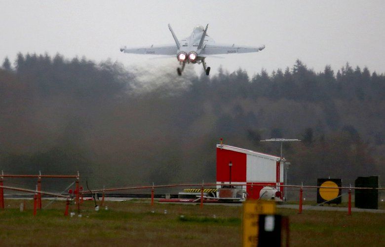 Navy releases plan for increased Growler aircraft training on Whidbey
