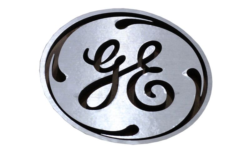 The General Electric logo. (AP Photo/Gene J. Puskar, File)