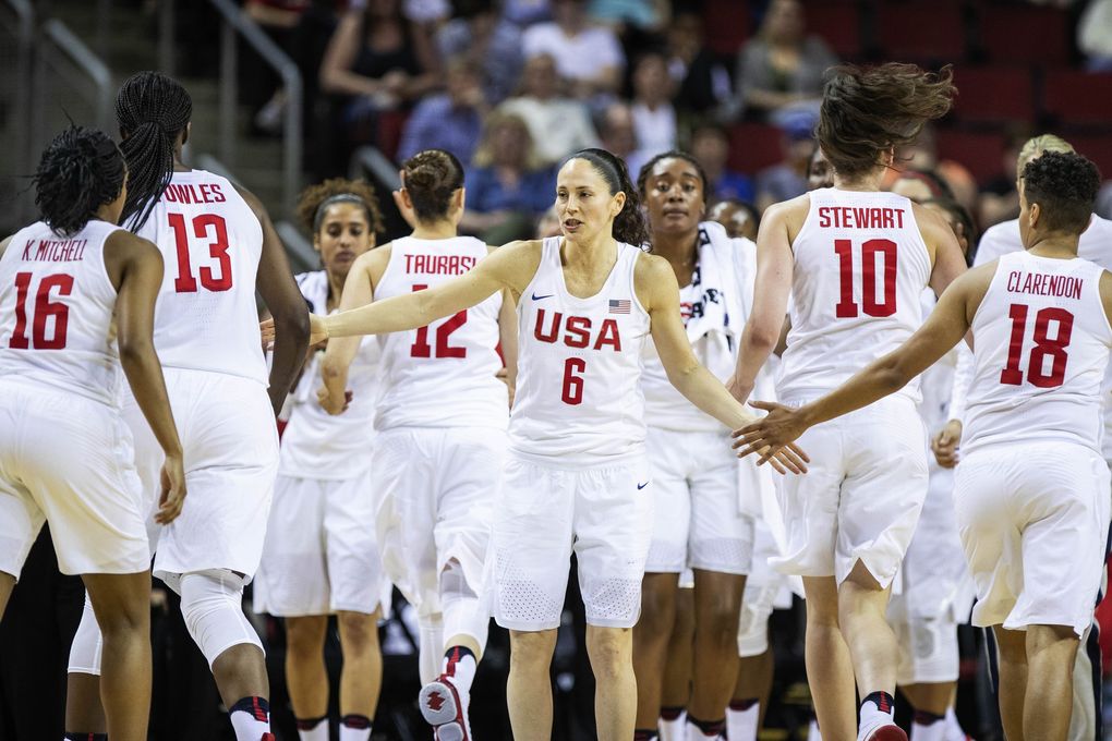Seattle Storm and USA Basketball star Sue Bird came out publicly last year. (Dean Rutz / The Seattle Times, file)