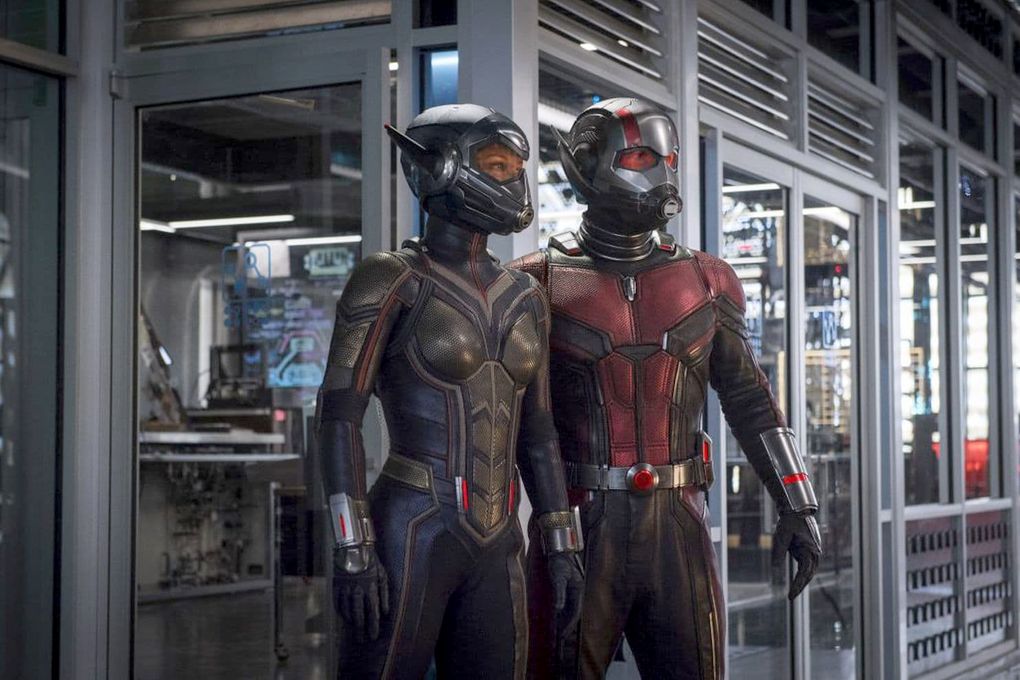Ant-Man 3 SUIT-UP! Paul Rudd 'Scott Lang' & Evangeline Lilly 'Hope