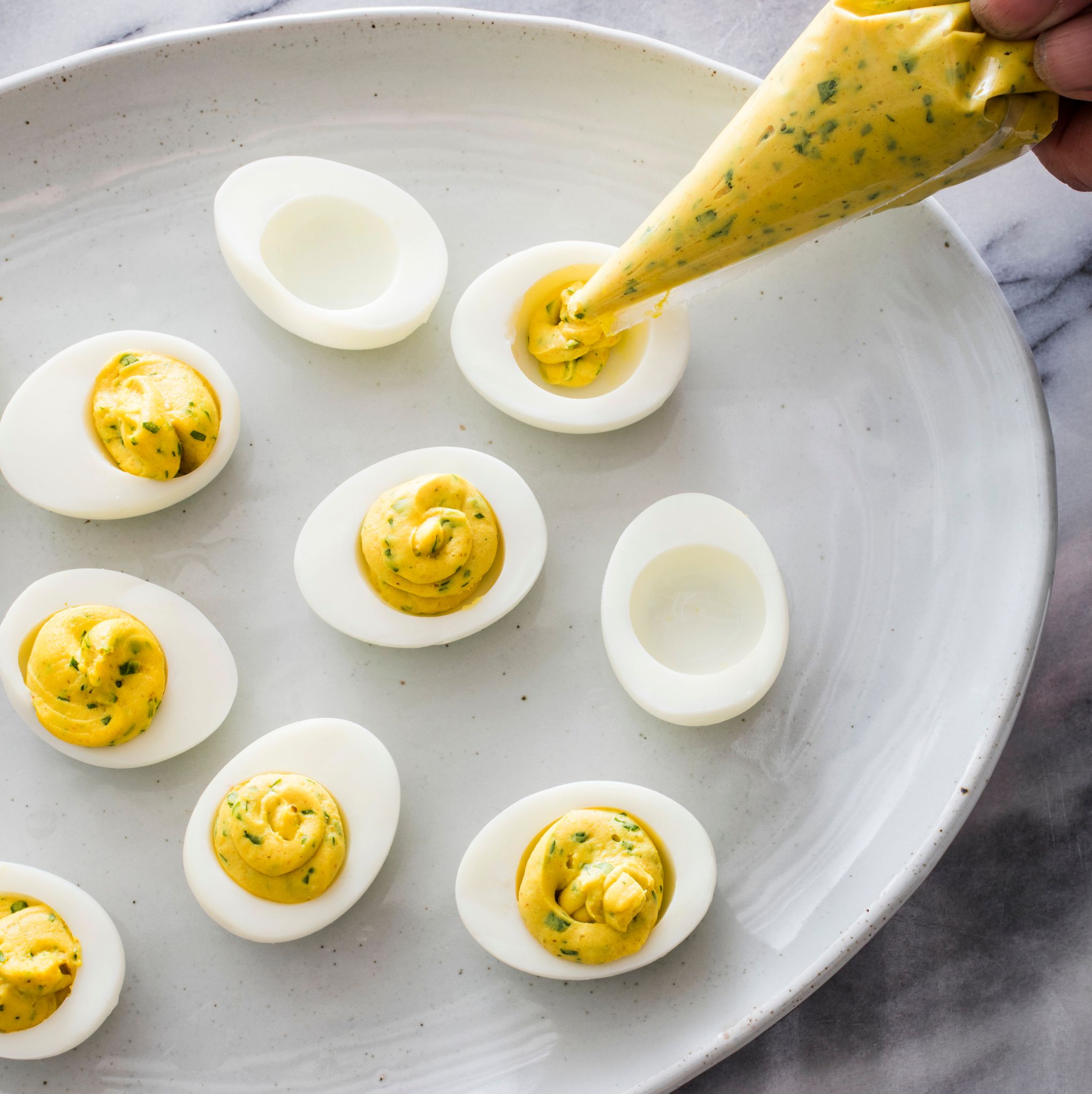 The best deviled eggs start with easy-to-peel hard-boiled eggs — here's how