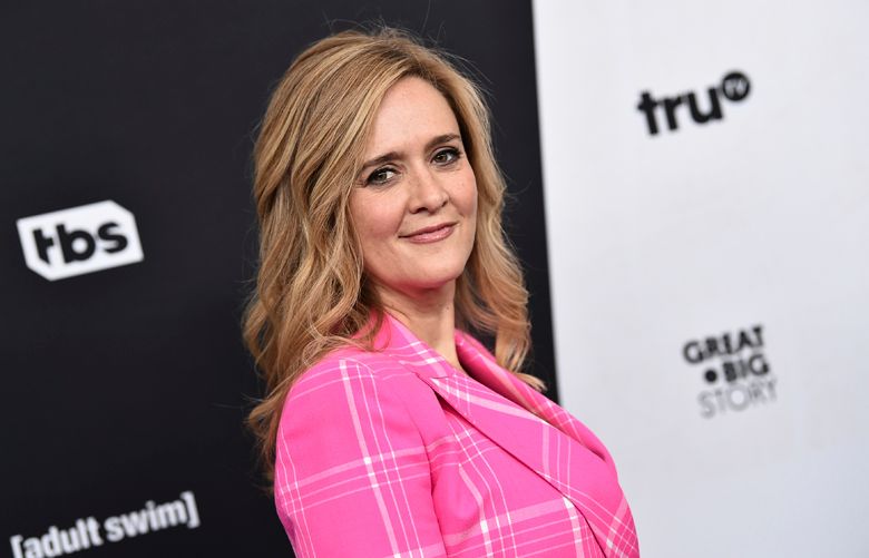FILE – In this May 16, 2018 file photo, television host Samantha Bee attends the Turner Networks 2018 Upfront at One Penn Plaza in New York.  Bee is apologizing to Ivanka Trump and her viewers for using an expletive to describe the president’s daughter.  Bee issued a statement Thursday that says her language was “inappropriate and inexcusable.” She says she crossed a line and deeply regrets it.  (Photo by Evan Agostini/Invision/AP, File)