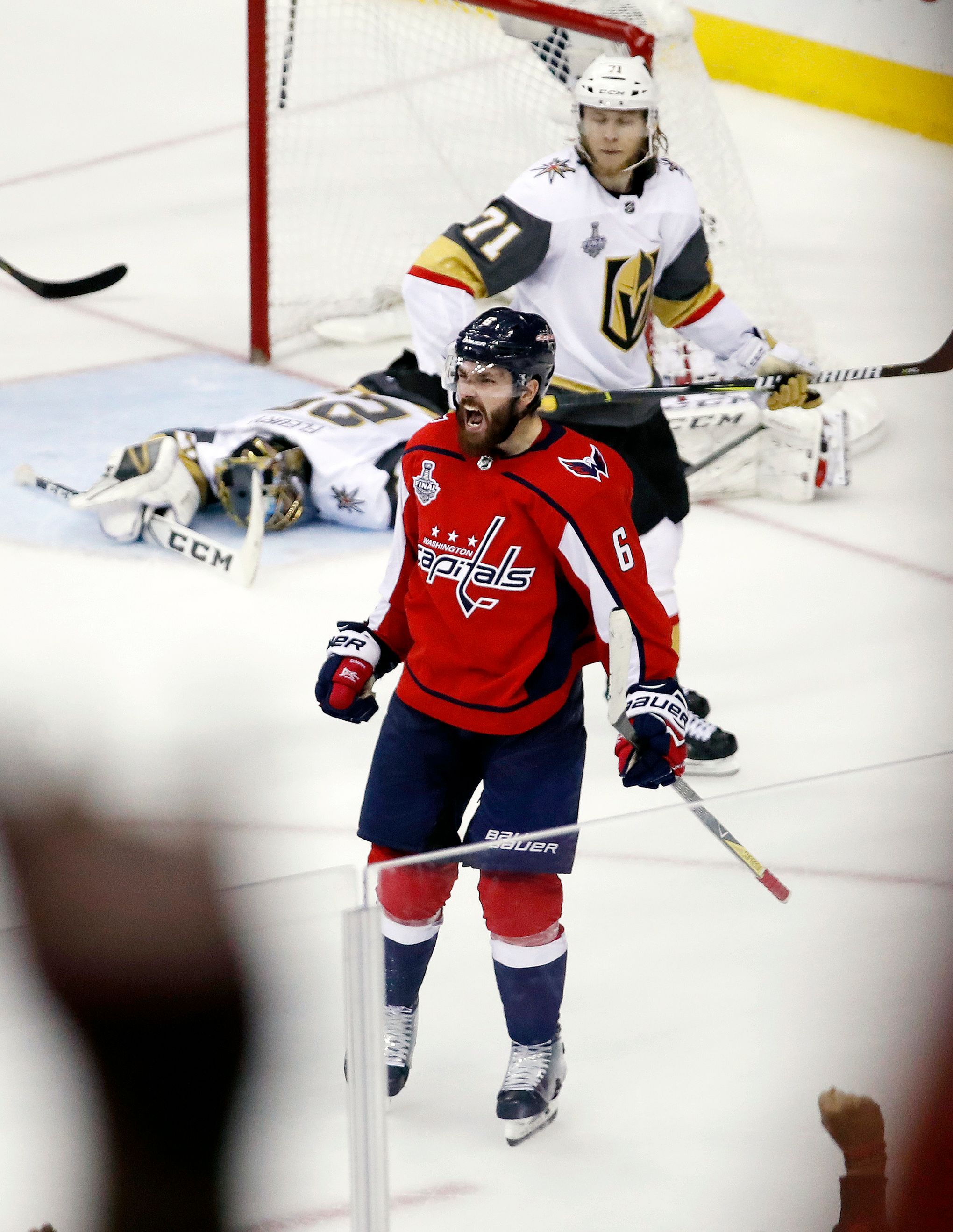 Caps top Vegas, take lead in Stanley Cup Final