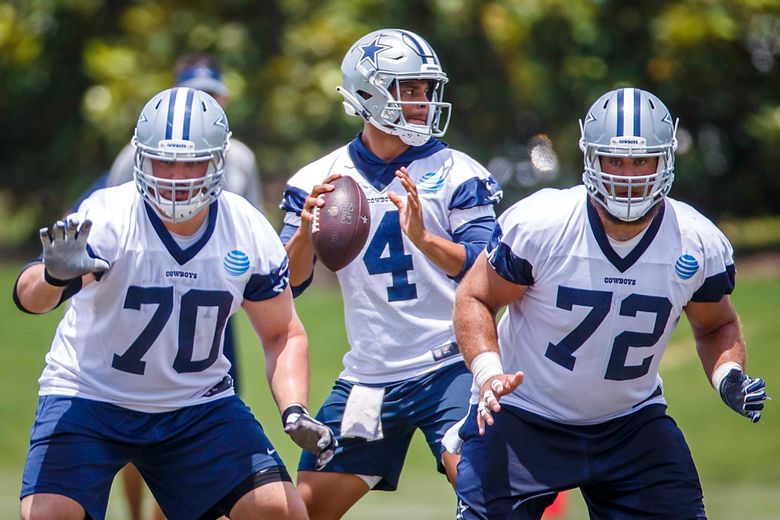 Cowboys' Dak Prescott speaks on All-Pro guard Zack Martin's