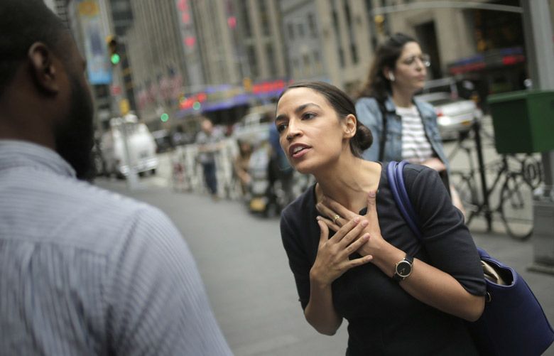 Shock Then Ambition Ocasio Cortez 28 Hopes To Shake Up House The Seattle Times