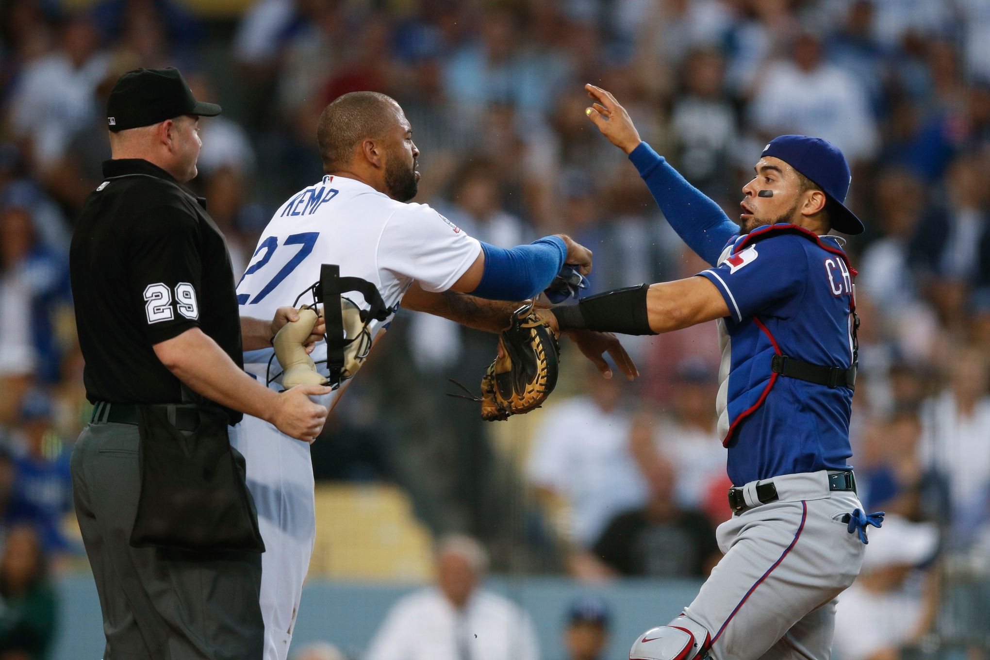 Dodgers' Matt Kemp placed on disabled list late Monday night