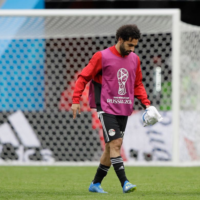 Burdened Salah To Lead Egypt Against Russia At World Cup The Seattle Times