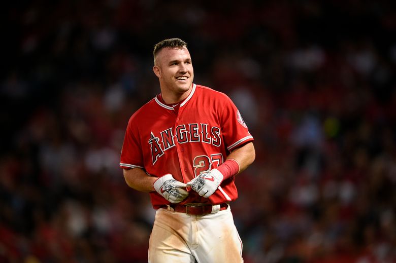 What position does Mike Trout play?