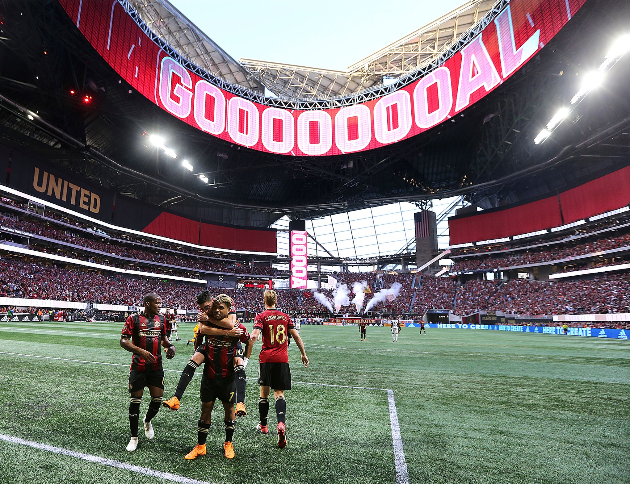 Atlanta United set to play first match at Mercedes-Benz Stadium on