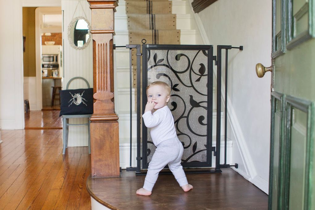 Beyond the plastic gate: Baby-proofing in style
