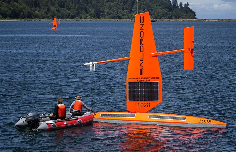 Saildrones go where humans can’t — or don’t want to — to study the ...