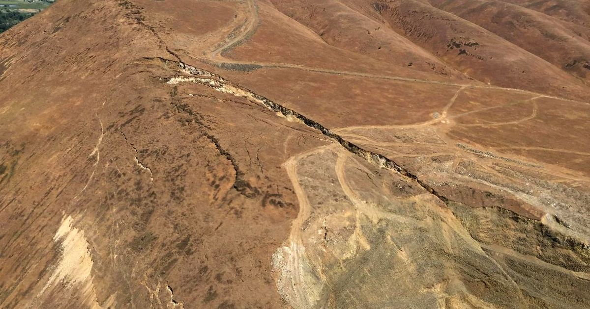 Snail Ridge Rattlesnake Ridge near Yakima still sliding, popping, squeaking — but ...