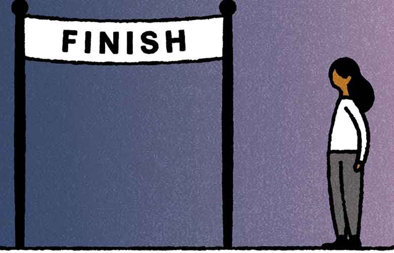 Perseverance toward no beneficial long-term aim becomes a liability when you make yourself or others miserable. (Lan Truong / The New York Times)